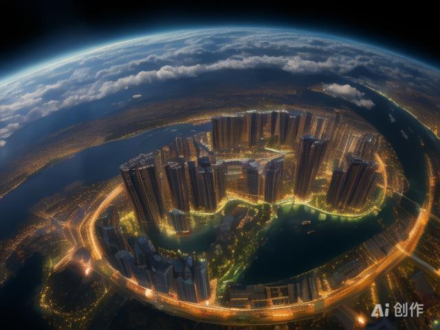 宏觀的背景數據，AI創作