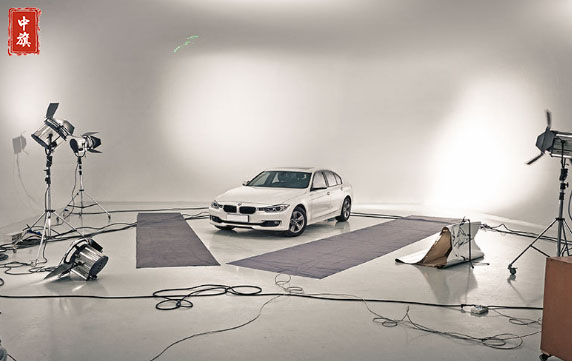 某品牌汽車拍攝現場