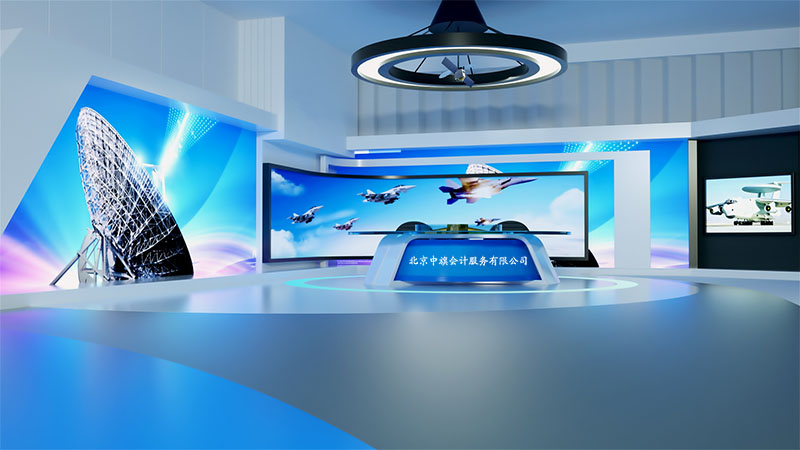 電視節目運用新技術的演播大廳