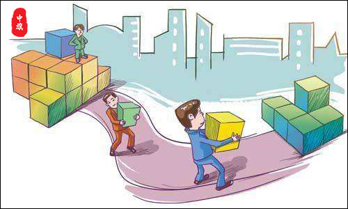 小旗進貨漫畫示意圖