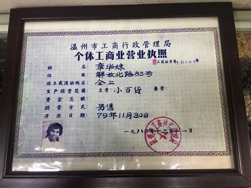 個體工商業營業執照（轉自搜狐）