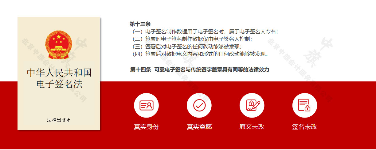 電子簽名法規定