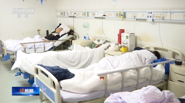 病房里的老年人，如果體質好一些會更有抵抗力