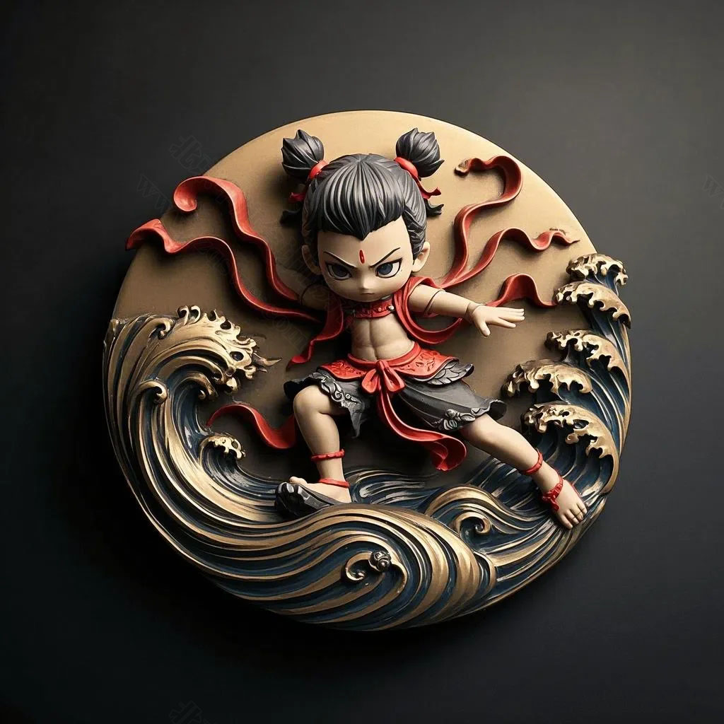 哪吒系列的冰箱貼.jpg 哪吒系列的冰箱貼.jpg