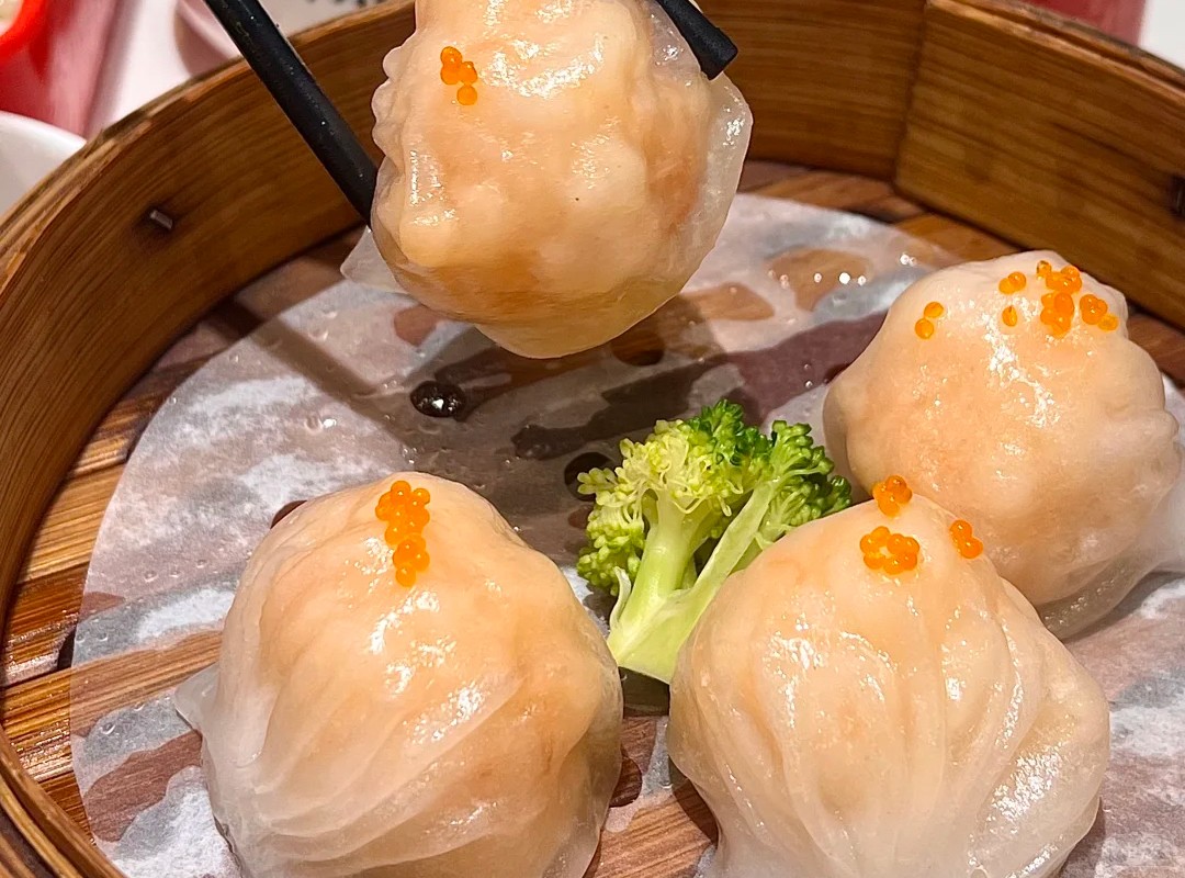 早茶店里的蝦餃