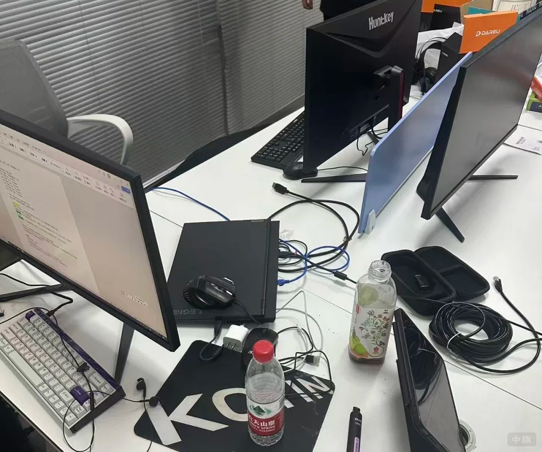 代練工作室籌備中，現在網絡都已經接好了