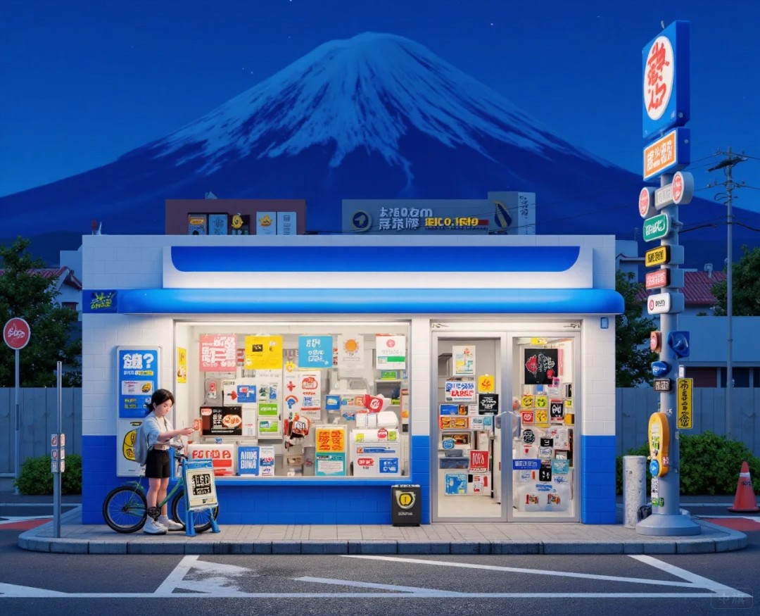 AI生成的一個小雜貨店