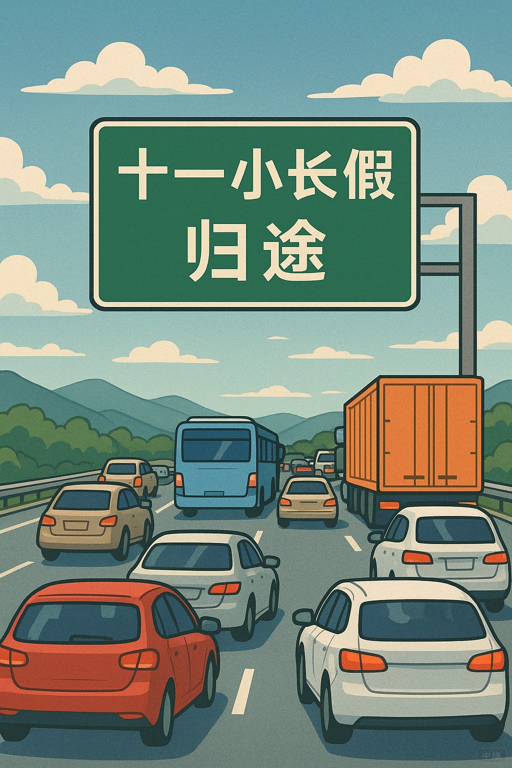 十一小長假歸途 十一小長假歸途