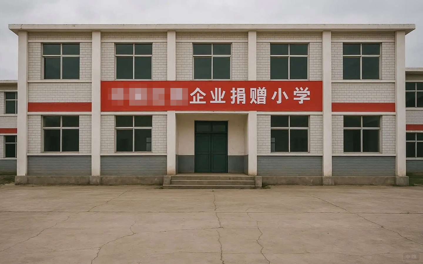 某企業捐贈的小學