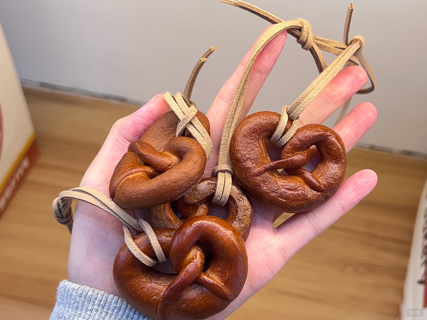 閨蜜杠做出來的愛心餅干