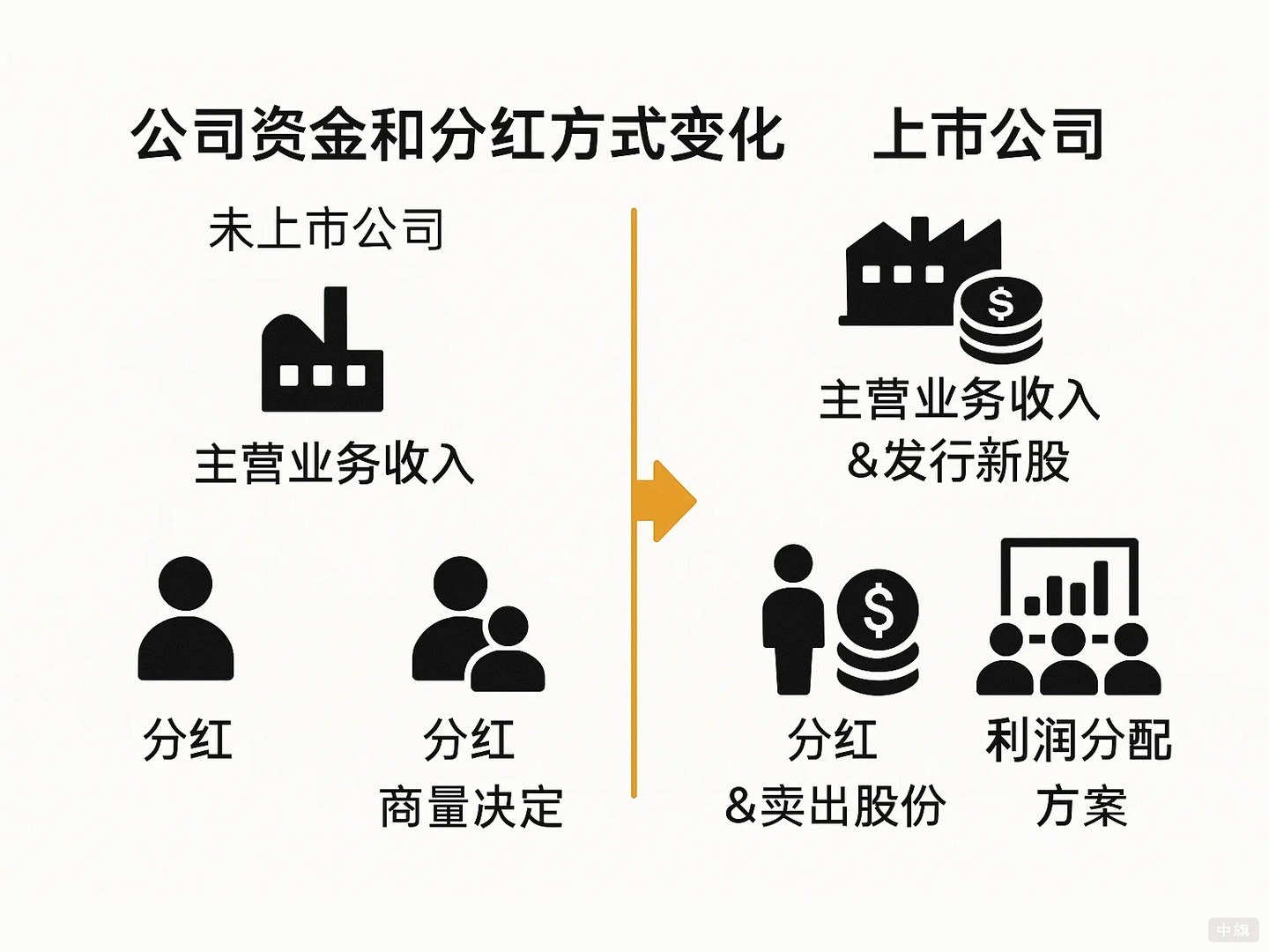 公司資金和分紅方式變化